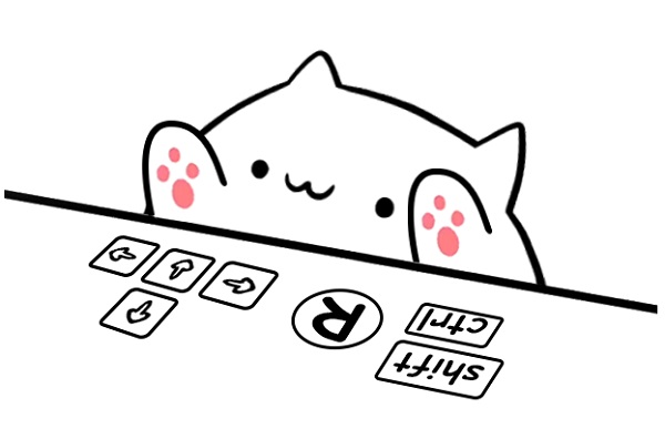 手鼓猫键盘显示软件 V0.1.6 免费版(Bongo Cat Mver)